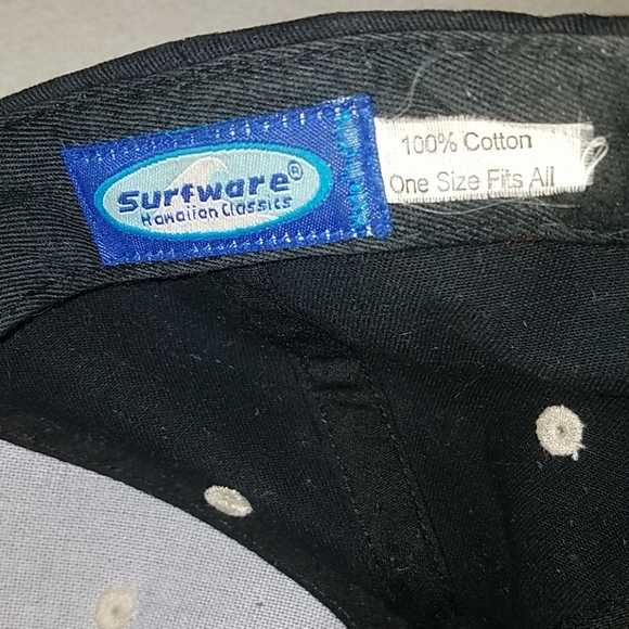 VTG Surfware Hawaiian Classics black baseball cap - Picture 4 of 5